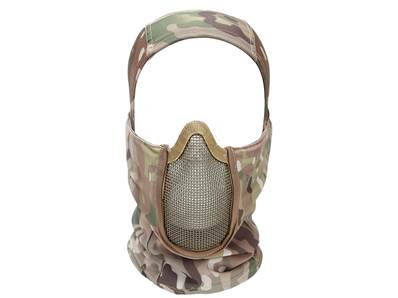 Guerilla Tactical Mesh Mask + Balaclava Multicam