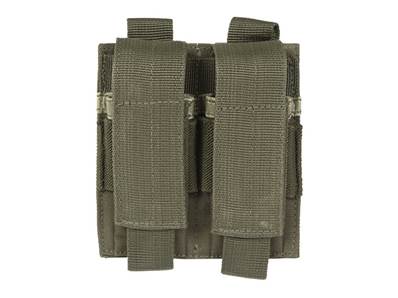 Double Pistol Mag Pouch OLIVE (Molle)