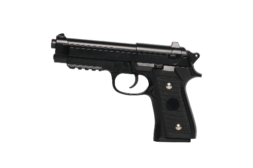 The Equalizers Spring Pistol M92 Rail Metal Slide <0.5J