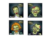 ASG shooting targets Zombies 14cm (x100)