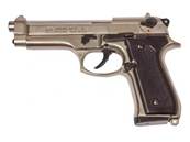 Bruni 92 9mm P.A.K Nickel