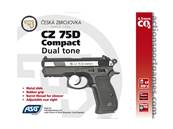 CZ 75D Compact 4.5mm Dual tone CO2 Fixed Slide 2.7J