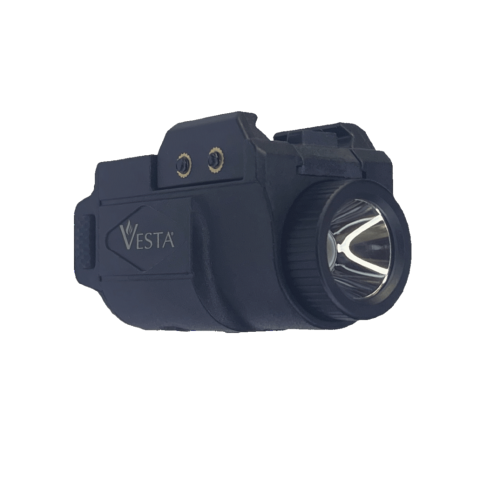Vesta Tactical Flashlight Strobe USB Picatinny 21mm 500lm Waterproof