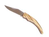 Folding Knife clear wood 18cm