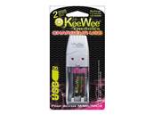 KeeWee Chargeur de piles USB Ultra-rapide + 2 accu AAA 100
