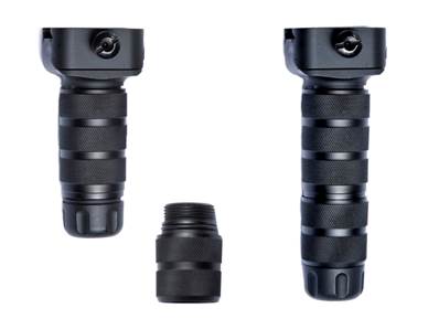 ASG Adjustable full metal grip for R.I.S. BK