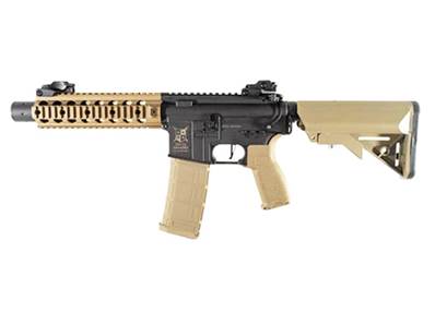 Delta Armory M4 SilentOps 8 BK / Tan Bravo AEG 1.2J Value pack