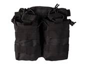 Open Top Double Mag pouch M4/M16 BK (Molle)