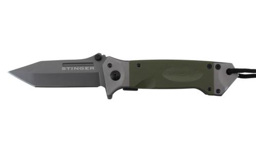 Folding Knife Stinger Bora ST1 Blade 8.8cm with Belt clip and Lanyard