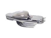 6 pieces Outdoor Tableware Inox