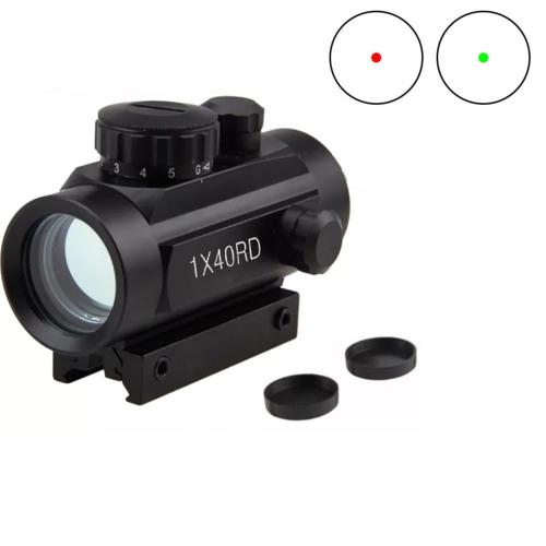 Tactical Ops 40mm red/green dot sight 21mm BK