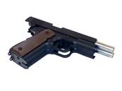 WE Dueller 1911 Double Barrel BK GAS Blowback 0.9J