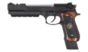 WE M92 Samuraï Edge BioHazard B. Burton 6mm BK GBB Full Metal 0.9J