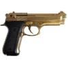 Blow Blank pistol F92 Gold Full-Auto 9mm P.A.K BK