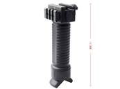 Guerilla Tactical RIS Bipod Grip BK with side rail