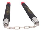 Nunchaku Foam BK 30cm dia. 3cm Metal Chain 13cm