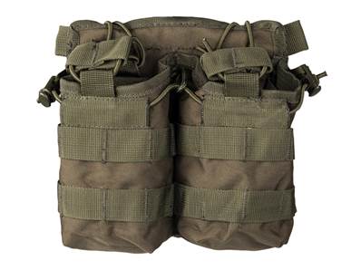 Open Top Double Mag Pouch M4/M16 OLIVE (Molle)