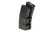 M4 Hi-Cap metal/ABS Double Magazine BK 800 BBs with Dummy bullets