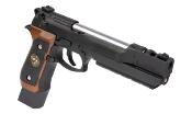WE M92 Samuraï Edge BioHazard B. Burton 6mm BK GBB Full Metal 0.9J