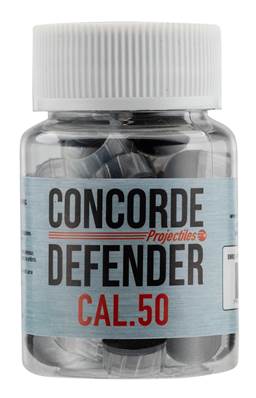 Concorde Defender Precision Rubber-Ball Cal .50 Bottle (x30)