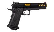 Golden Eagle Hi-Capa 5.1 Tactical Pistol GBB Full Metal BK/GOLD 0.8J