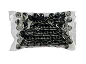 Bag of 100 oiled rubber balls Cal. 0.68