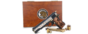 G&G 1911 Pistol GBB Year of Tiger Metal/Wood Gold 0.9J+wood box