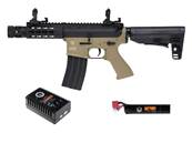 Saigo M4 Kenji Short Tan AEG 1J Value Pack 11.1V