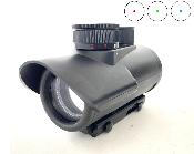 Tactical Ops 30mm red/green/blue dot sight 11/21mm BK