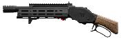 GoldenEagle Sawed-Off Shotgun lever action wood/metal 1J