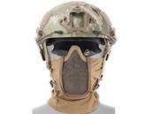 Guerilla Tactical Mesh Mask + Balaclava Tan