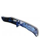 Blue Dragon Foliage Knife Belt clip Blade 9cm
