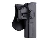 Amomax Polymer holster 360 G17 BK