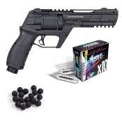 SNOWPEAK Revolver CP300 6rd Cal.50 13J + 50 balls +10 Co2 12gr