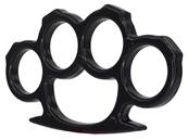 Black Knuckle Duster Aluminium