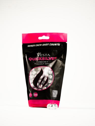 Vesta Bag of 200 Quicksilver/Knockout Impact Balls Cal.0.50