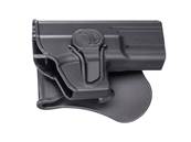 Amomax Polymer holster 360 G19 BK