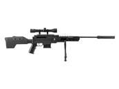 Black Ops Sniper Air Rifle (BK) break barrel 24J w/ Scope