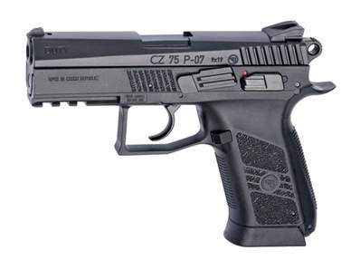 CZ 75 P-07 Duty Full Metal BK CO2 Fixed Slide 1.8J