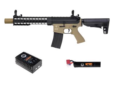 Saigo M4 Kenji Long Tan AEG 1J Value Pack 11.1V