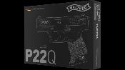 Walther P22 BK Metal Slide SPRING 0.5J