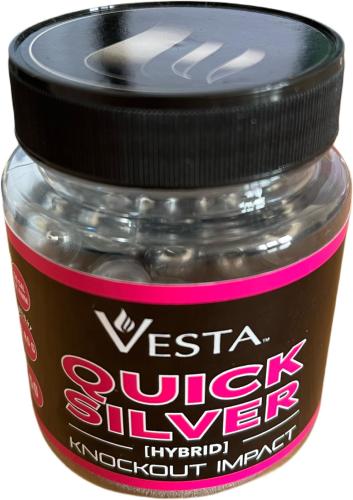 Vesta Defense Bottle of 50 Quicksilver/Knockout Impact Balls Cal.0.50