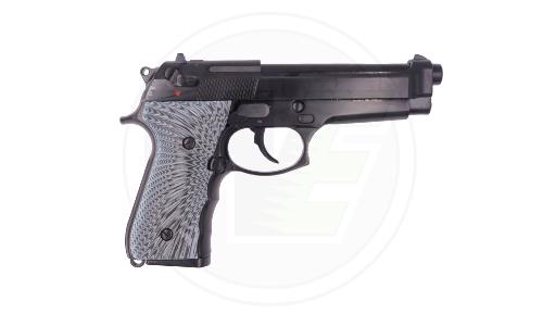 WE M92 6mm Eagle Noir GAZ Semi-Full-Auto Blowback 0.9J