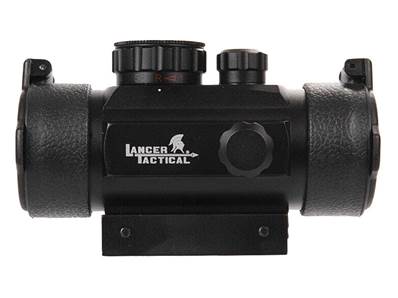 Lancer Tactical CA-420B Red/Green Dot 30mm Metal BK 21mm