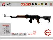 EKOL AKL 4.5mm (.177) BK/Wood Break Barrel Air Rifle 19.9J