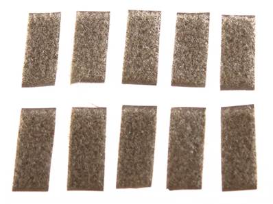 Velcro set for tactical helmet 3.08x1.8 OD (10 pcs)