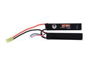 Duel Code 7.4V LI-PO Battery 1100 mAh 25C 2 stick