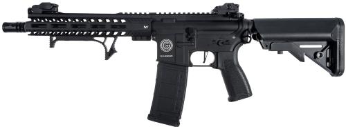 Grand Power M4 AR15 FullMetal 10'' M-LOK BK Alpha AEG 1.2J Value Pack