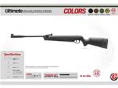 EKOL Ultimate 4.5mm (.177) BK Break Barrel Air Rifle 19.9J