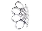 Knuckle Duster Spider Chrome Metal 140gr